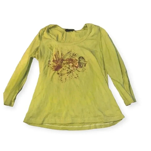 Y2k Vintage baby 3/4 sleeve tee - Picture 1 of 4
